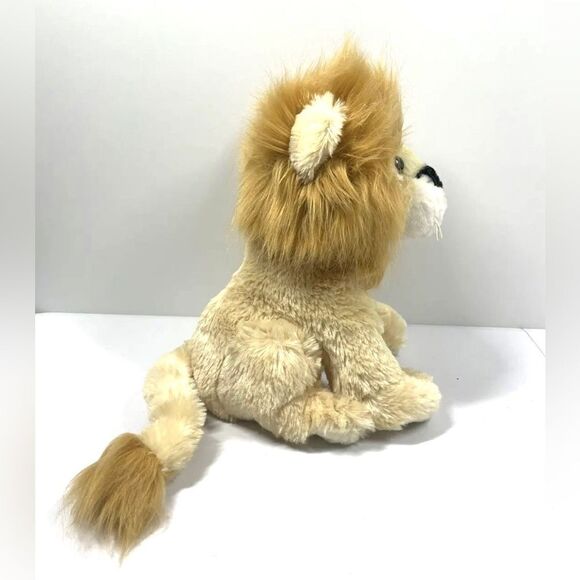 DAN DEE Collector’s Choice Cuddly Stuffed Sitting Lion Plush Animal 2009 - Picture 4 of 6